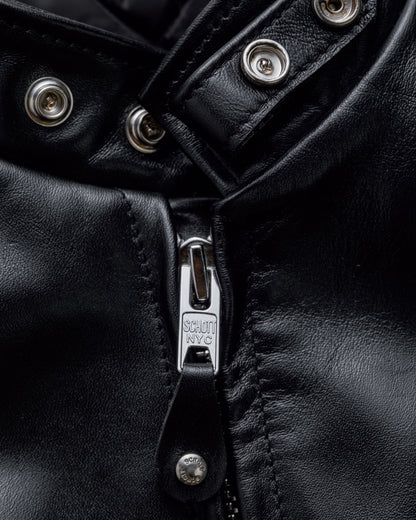 641HH Schott N.Y.C. Classic Horsehide Cafe Racer Motorcycle Jacket