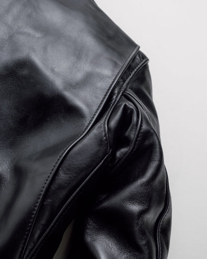 641HH Schott N.Y.C. Classic Horsehide Cafe Racer Motorcycle Jacket