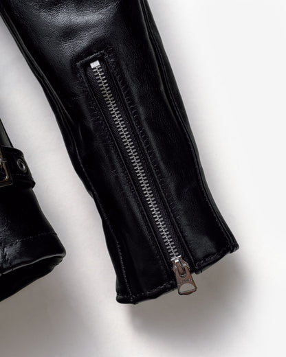 641HH Schott N.Y.C. Classic Horsehide Cafe Racer Motorcycle Jacket