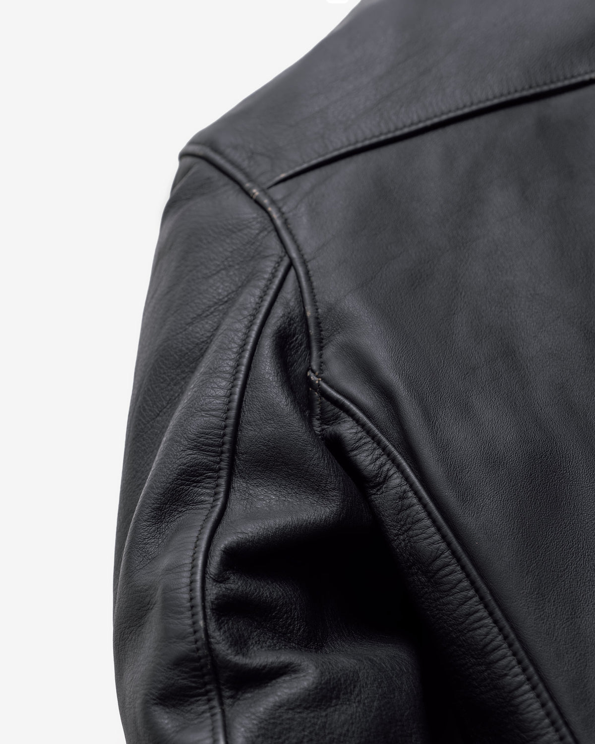 654VN Schott N.Y.C. Vintaged Slim Cowhide Cafe Racer Motorcycle Jacket