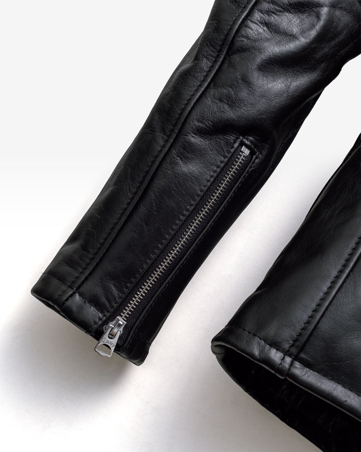 654 Schott N.Y.C. Slim Cowhide Cafe Racer Motorcycle Jacket