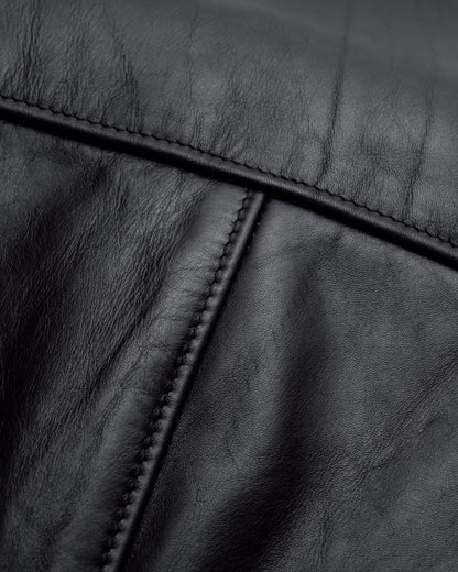 654 Schott N.Y.C. Slim Cowhide Cafe Racer Motorcycle Jacket