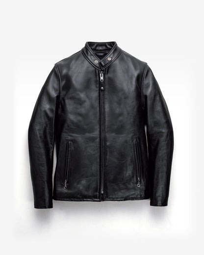 654 Schott N.Y.C. Slim Cowhide Cafe Racer Motorcycle Jacket
