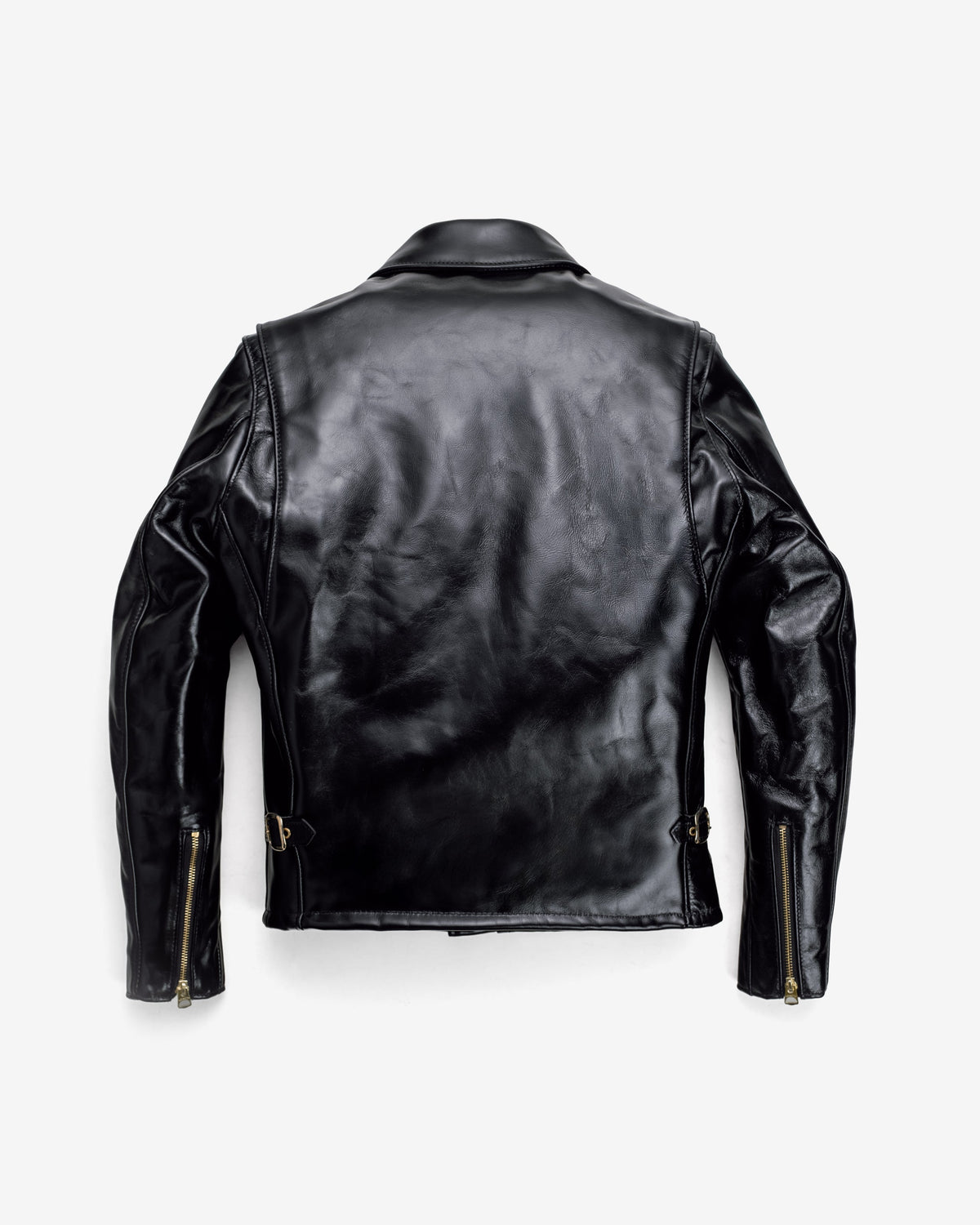 689H Schott N.Y.C. Classic Horsehide Split Collar Motorcycle Jacket