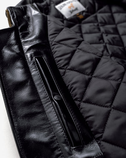 689H Schott N.Y.C. Classic Horsehide Split Collar Motorcycle Jacket