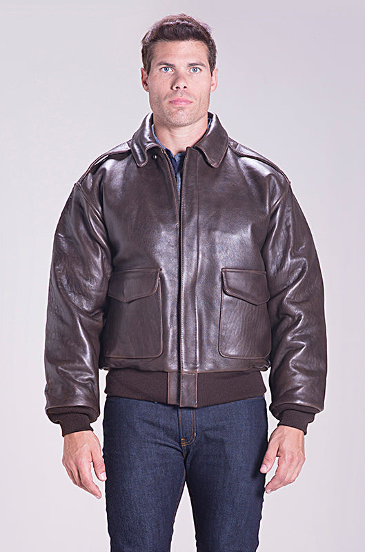 A2SM Schott N.Y.C. A-2 Leather Flight Jacket