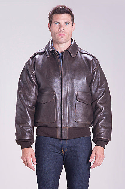 A2SM Schott N.Y.C. A-2 Leather Flight Jacket