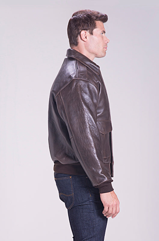 A2SM Schott N.Y.C. A-2 Leather Flight Jacket