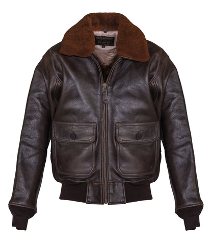 G1S Schott N.Y.C. G-1 Leather Flight Jacket