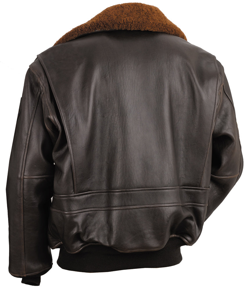G1TG Schott N.Y.C. G-1 Wings of Gold Leather Bomber Jacket