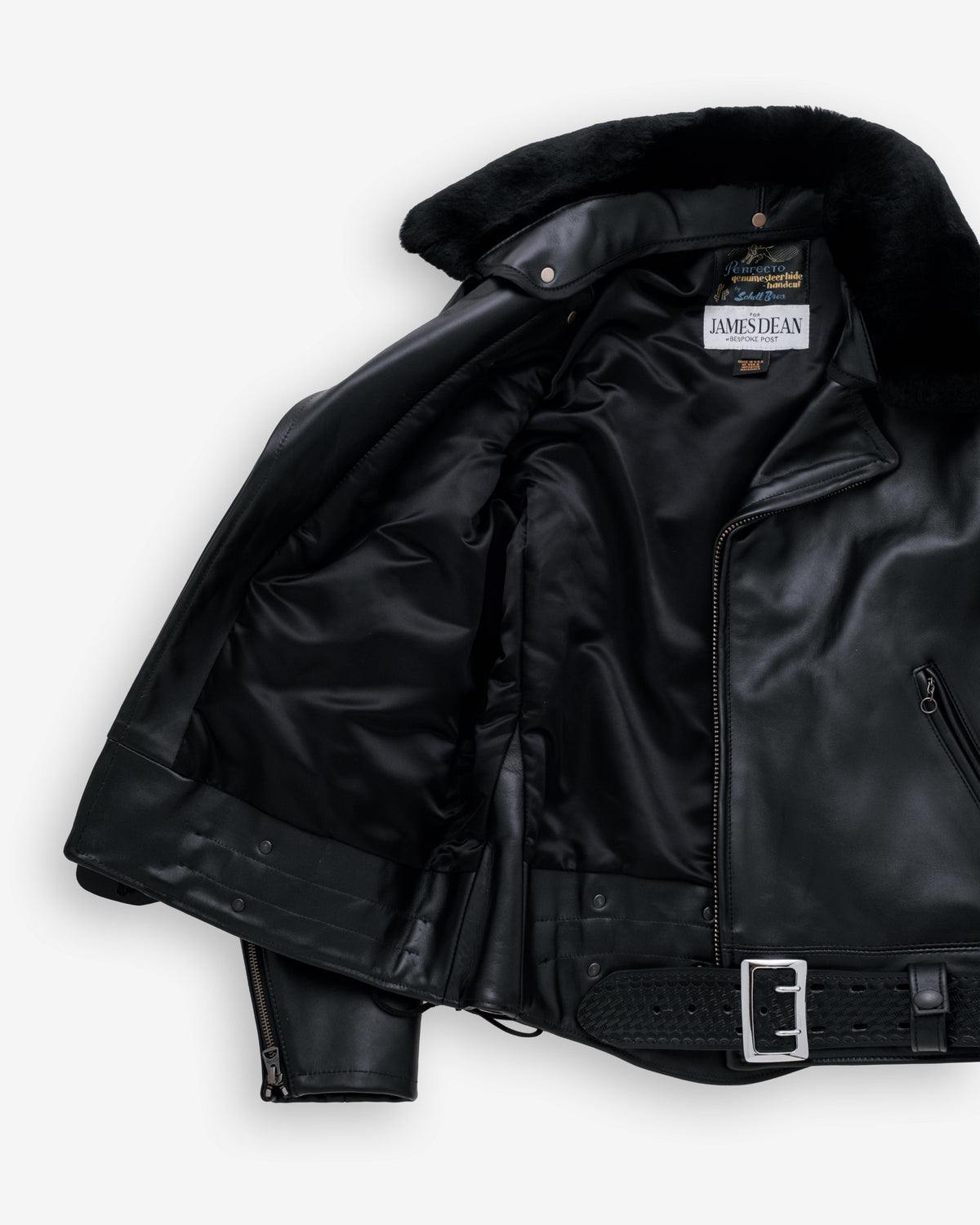 JD1 Schott N.Y.C. Schott NYC x Bespoke Post 1955 CHP Motorcycle Jacket