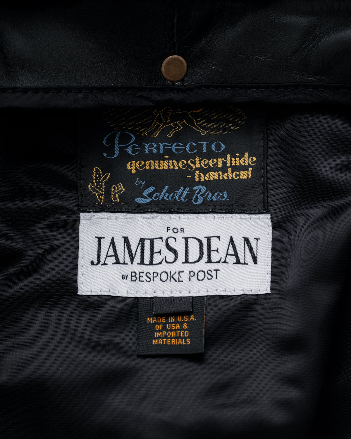 JD1 Schott N.Y.C. Schott NYC x Bespoke Post 1955 CHP Motorcycle Jacket