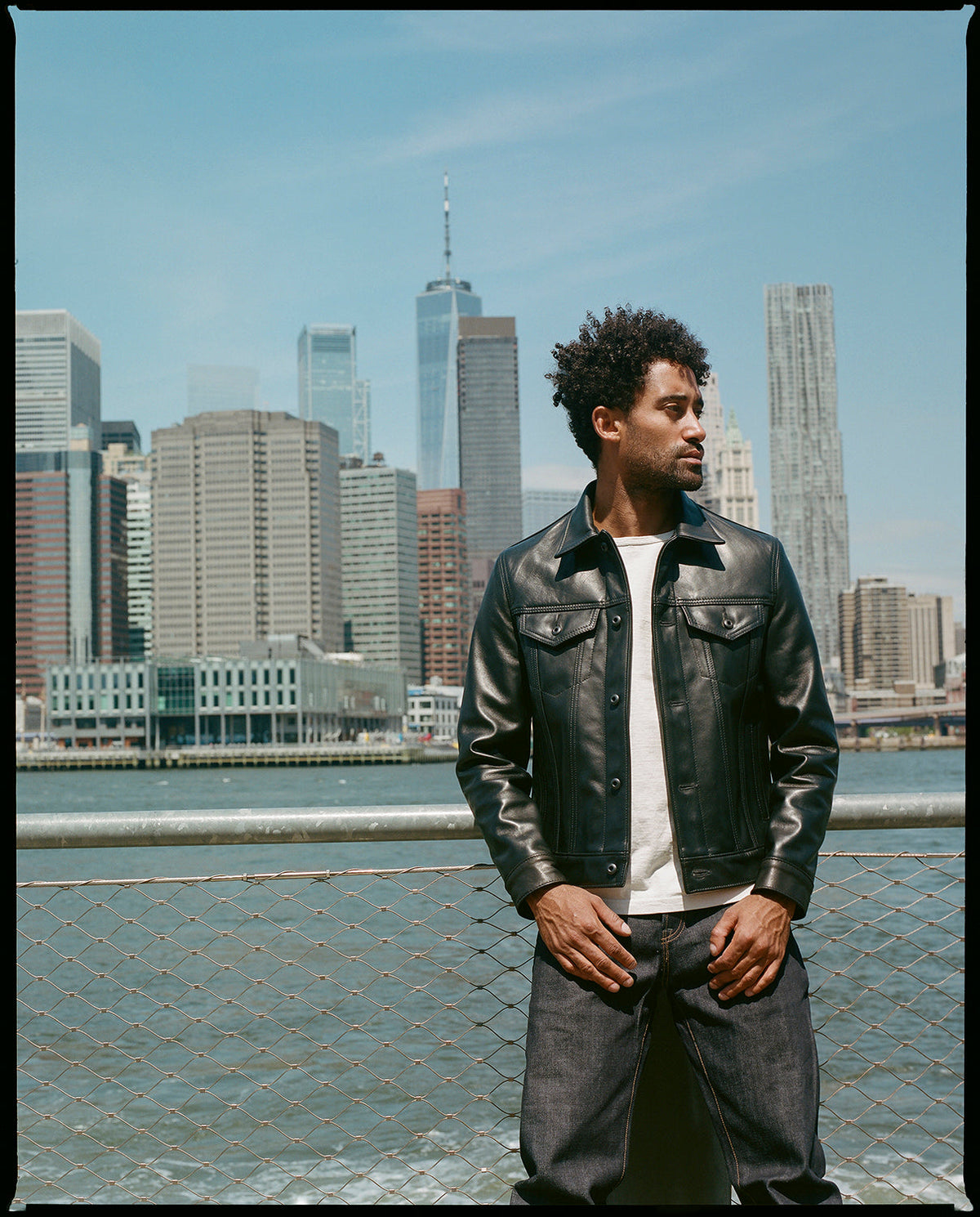 121 Schott N.Y.C. Type 3 Naked Cowhide Jacket