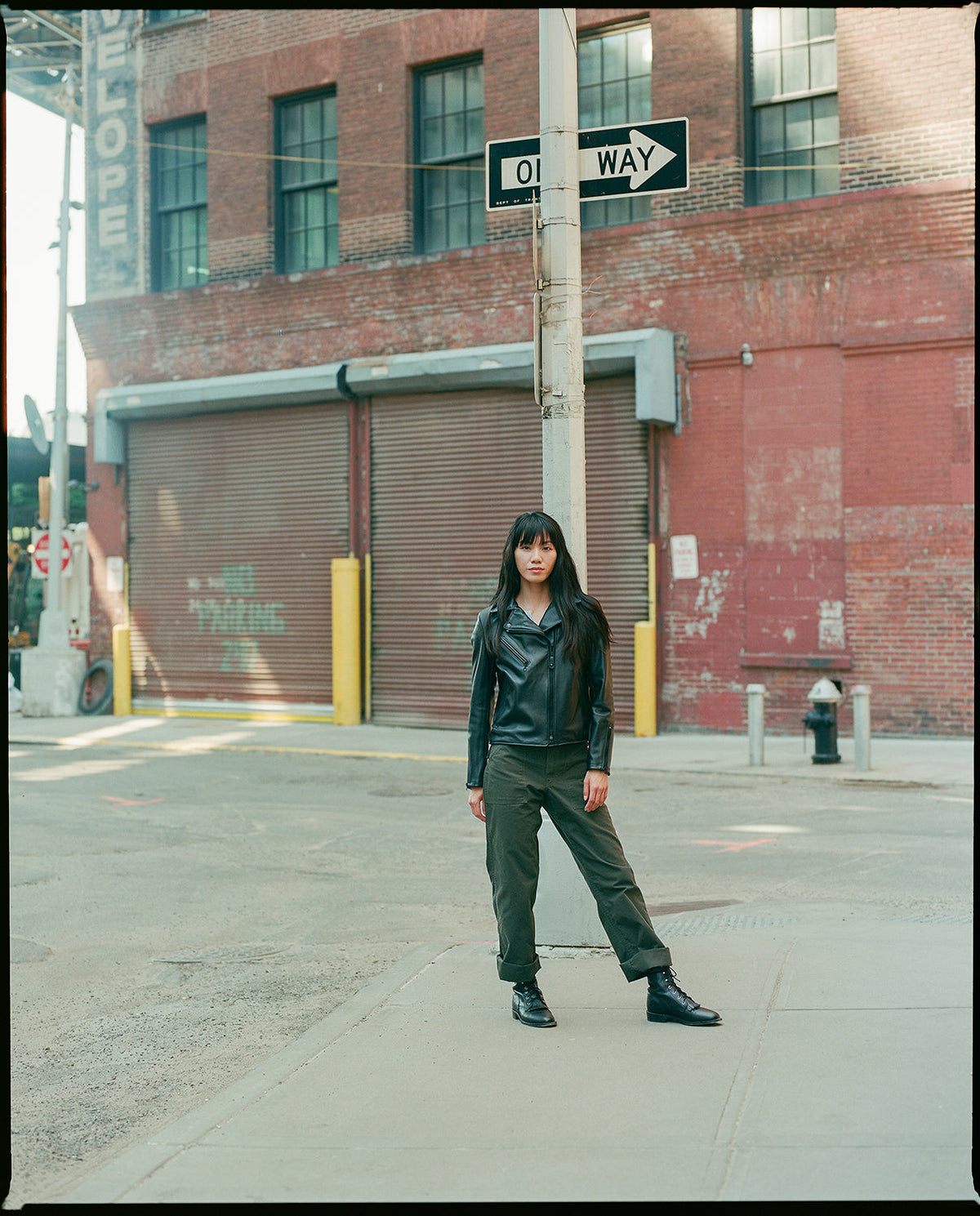 503W Schott N.Y.C. Minimal Cowhide Perfecto® Motorcycle Jacket