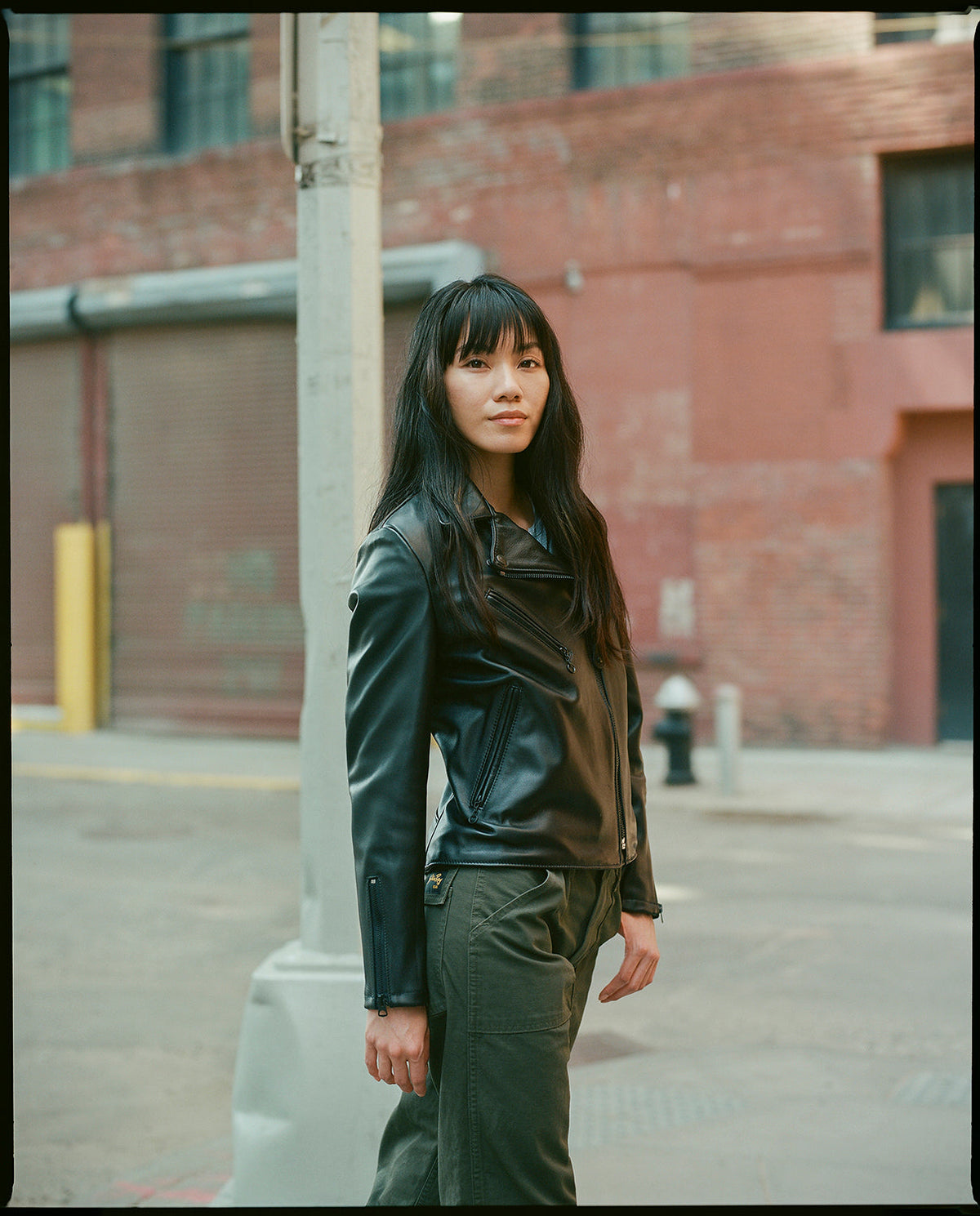 503W Schott N.Y.C. Minimal Cowhide Perfecto® Motorcycle Jacket