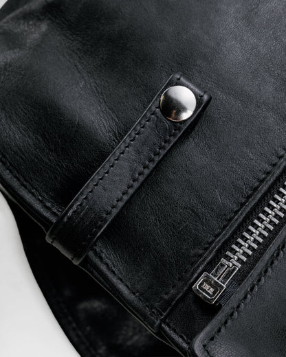 P125H Perfecto® Brand Laced Horween Horsehide Perfecto® Motorcycle Jacket