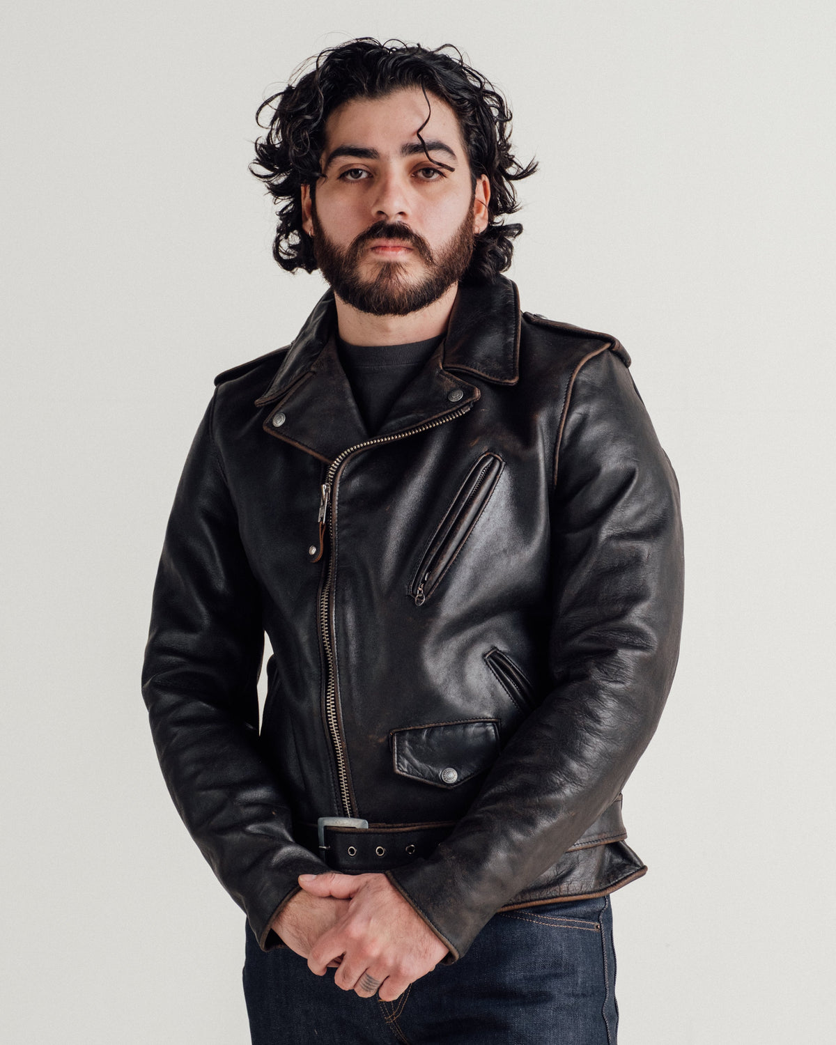 P50VN Perfecto® Brand Vintaged Perfecto® Motorcycle Jacket