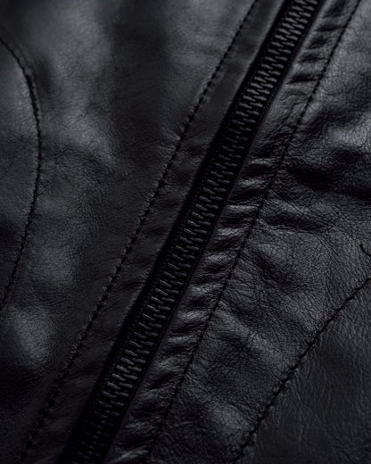 P571 Perfecto® Brand The "Mission" Cowhide Cafe Racer Jacket