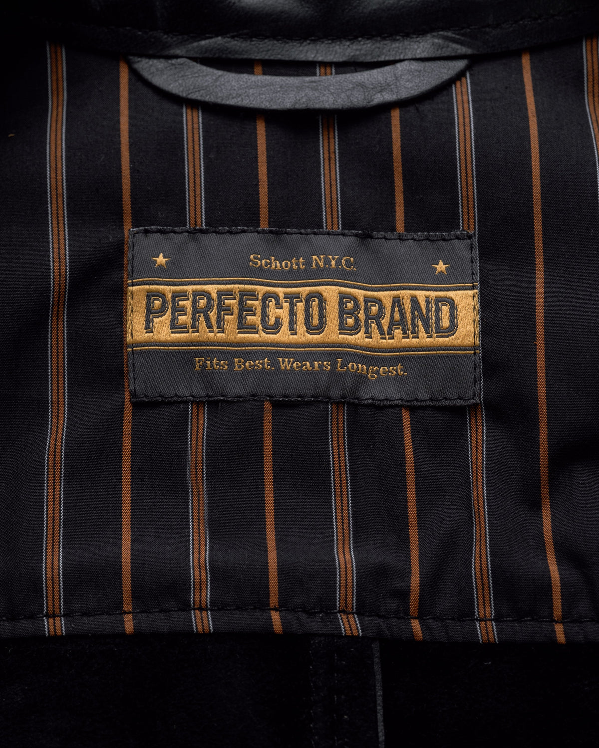 P571 Perfecto® Brand The "Mission" Cowhide Cafe Racer Jacket