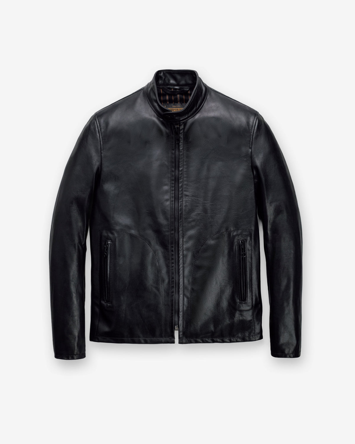 P571 Perfecto® Brand The "Mission" Cowhide Cafe Racer Jacket
