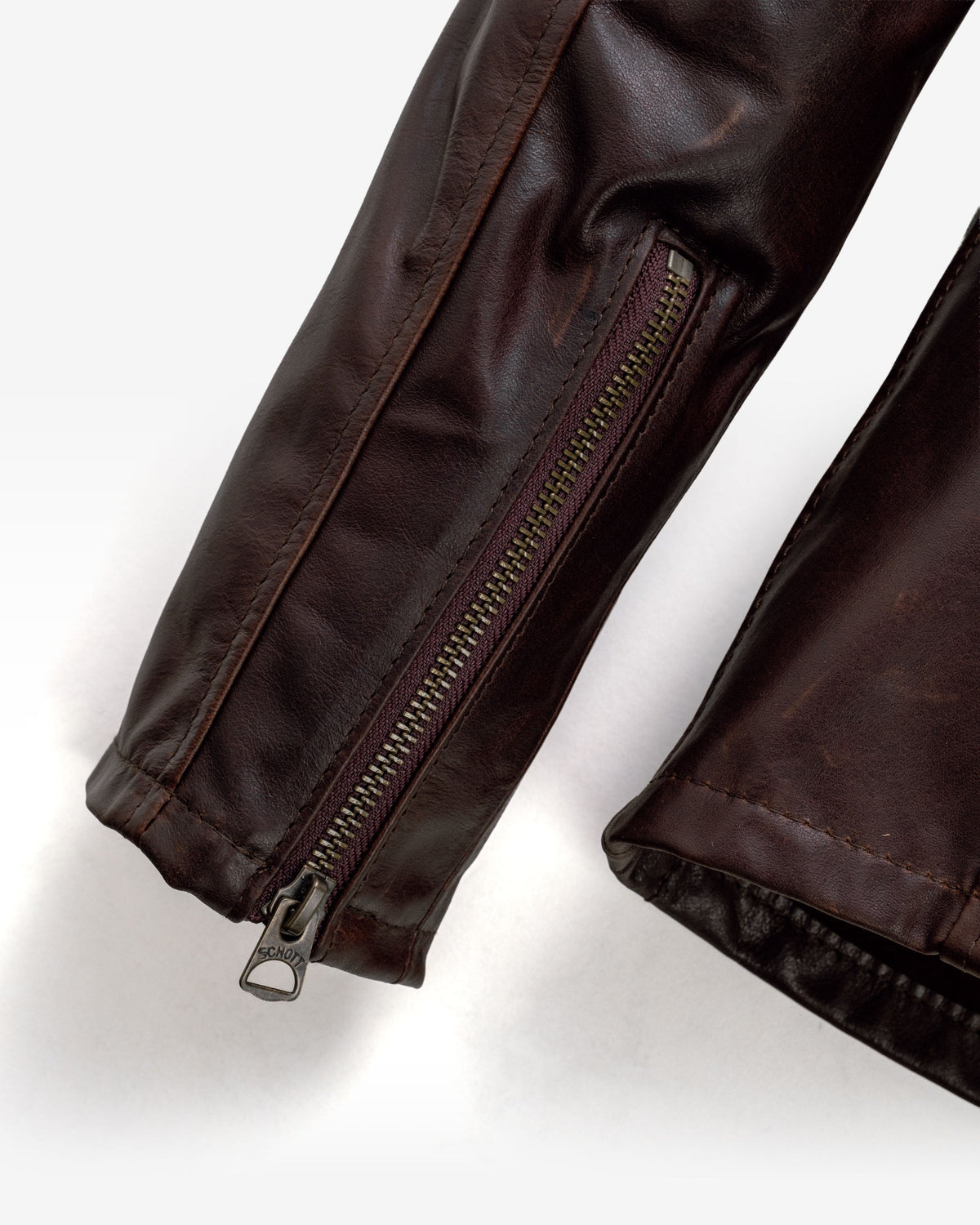 P571 Perfecto® Brand The "Mission" Cowhide Cafe Racer Jacket