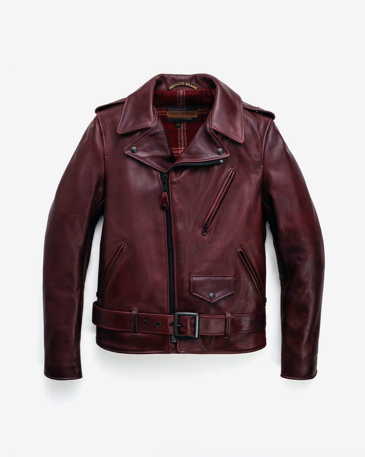 P613S Perfecto® Brand Horween 'One Star' Cowhide Perfecto® Motorcycle Jacket