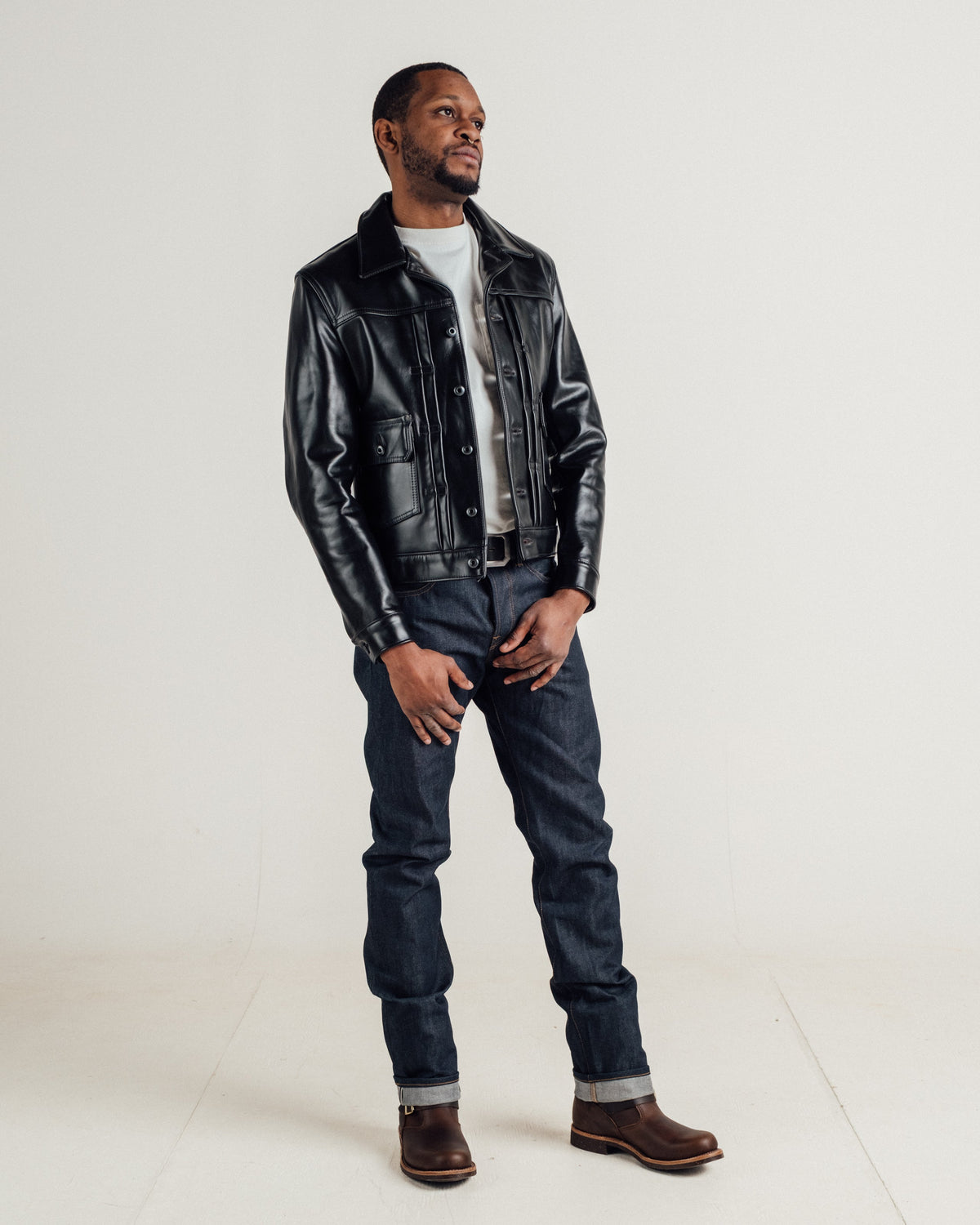P620H Perfecto® Brand Horsehide Mechanic's Jacket