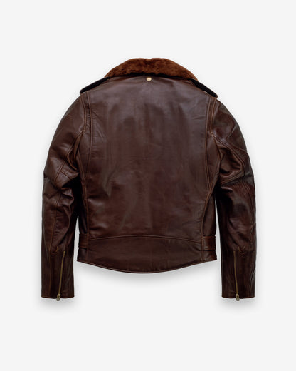 P656H Perfecto® Brand Horween Soft Horsehide Perfecto® Jacket With Detachable Collar