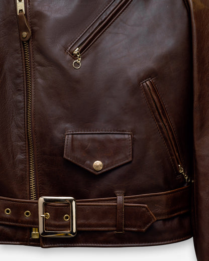 P656H Perfecto® Brand Horween Soft Horsehide Perfecto® Jacket With Detachable Collar