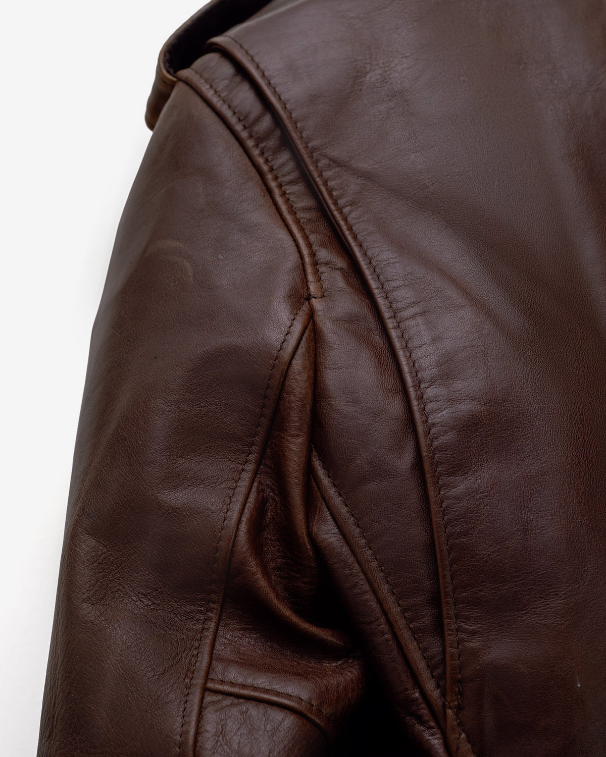 P656H Perfecto® Brand Horween Soft Horsehide Perfecto® Jacket With Detachable Collar