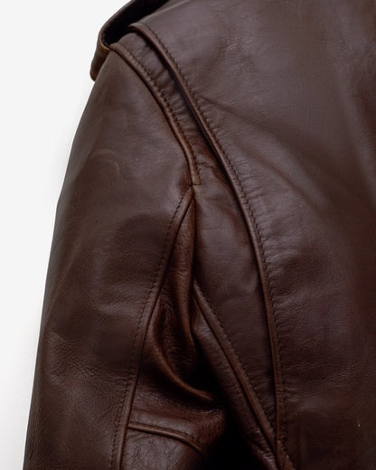 P656H Perfecto® Brand Horween Soft Horsehide Perfecto® Jacket With Detachable Collar