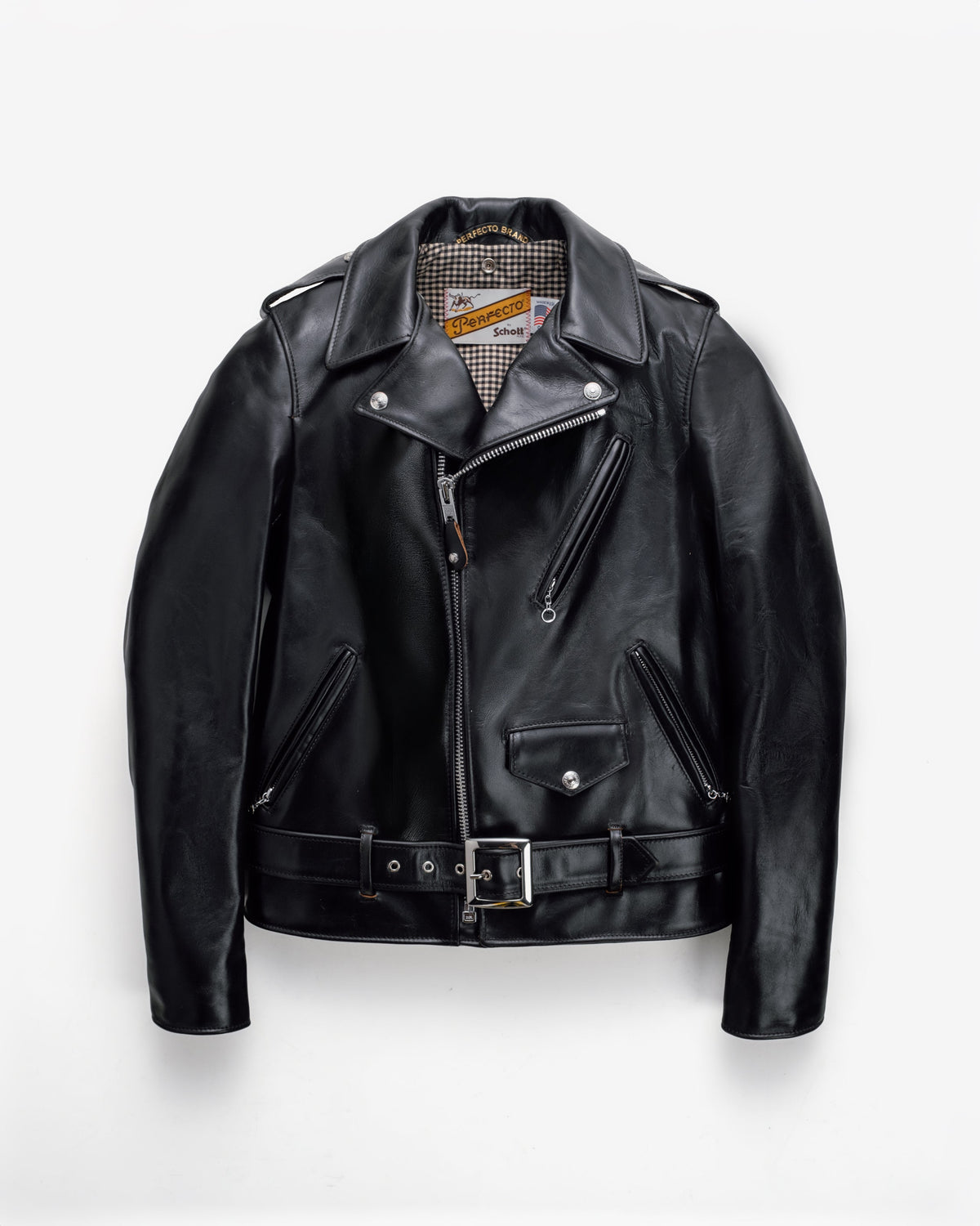PER50 Perfecto® Brand Heavyweight Fitted Perfecto® Motorcycle Jacket
