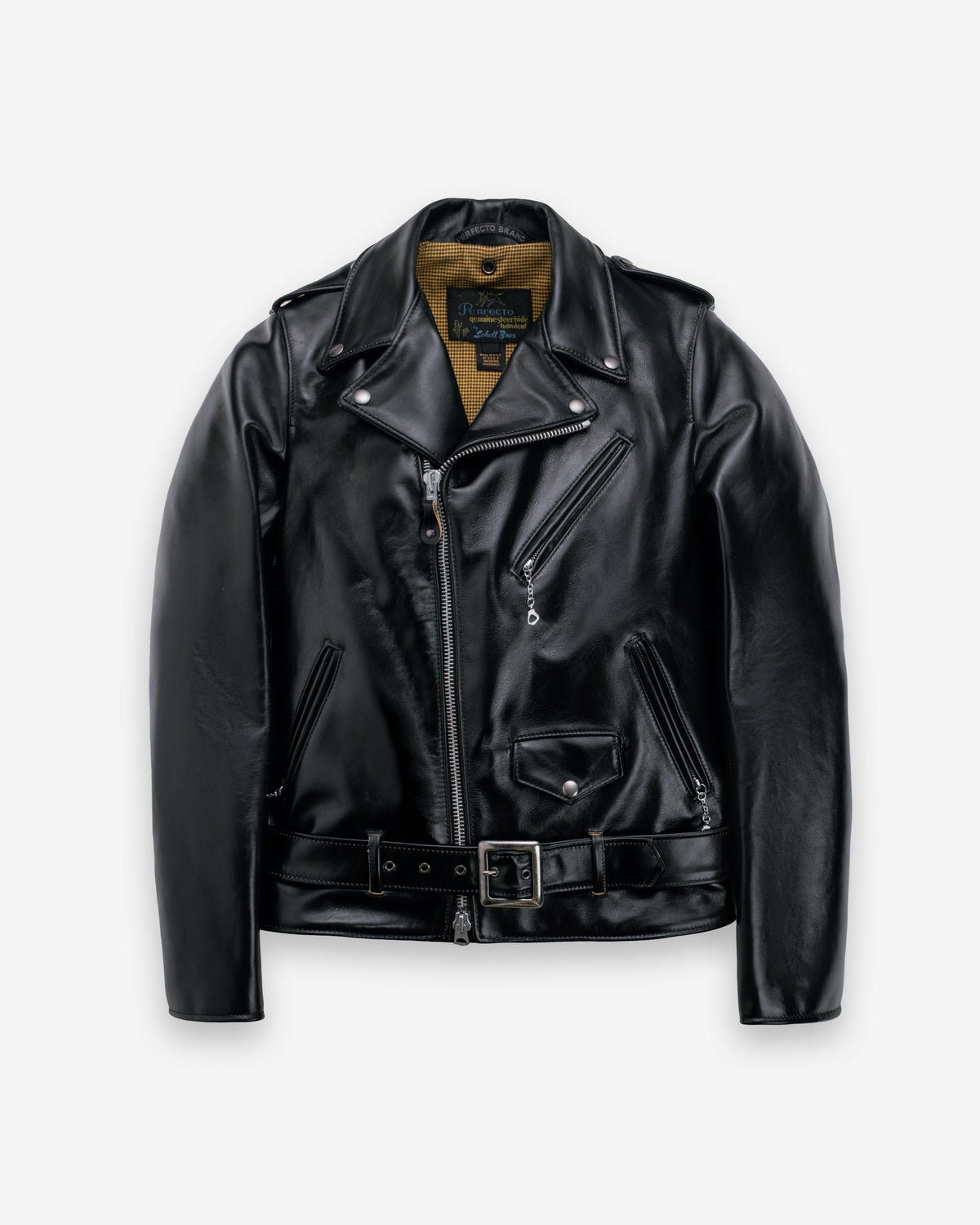 PER62 Perfecto® Brand Teacore Cowhide Perfecto® Motorcycle Jacket