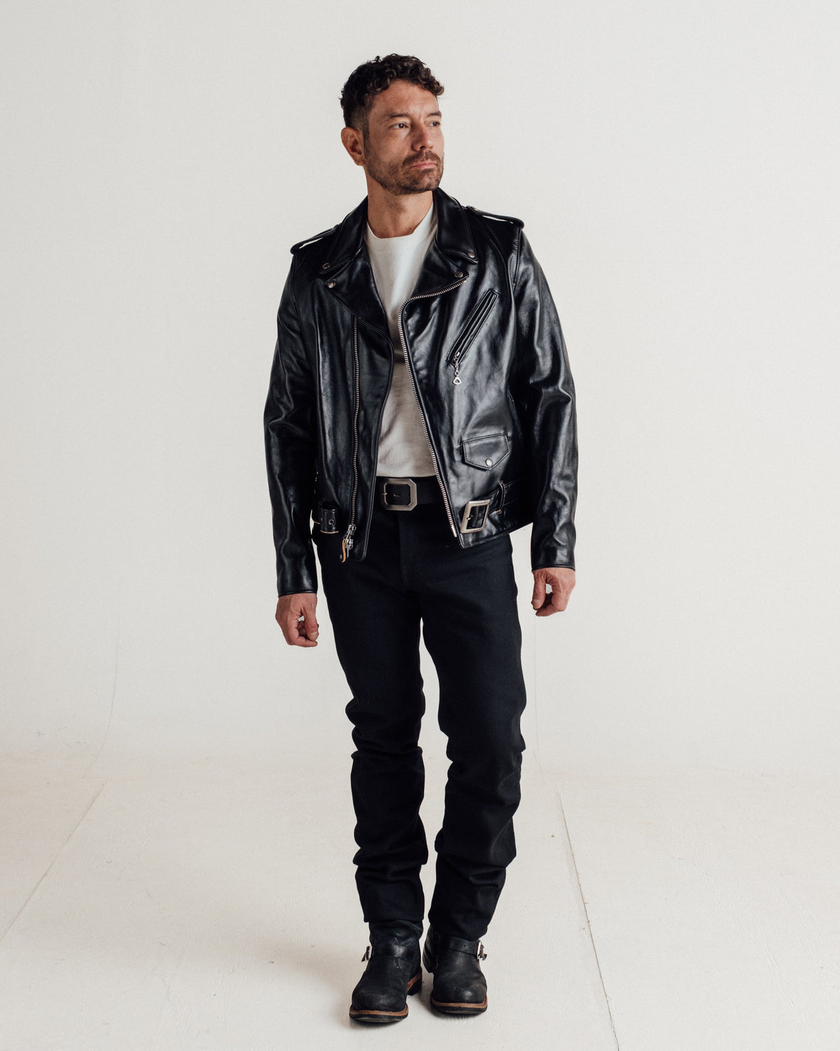 PER62 Perfecto® Brand Teacore Cowhide Perfecto® Motorcycle Jacket