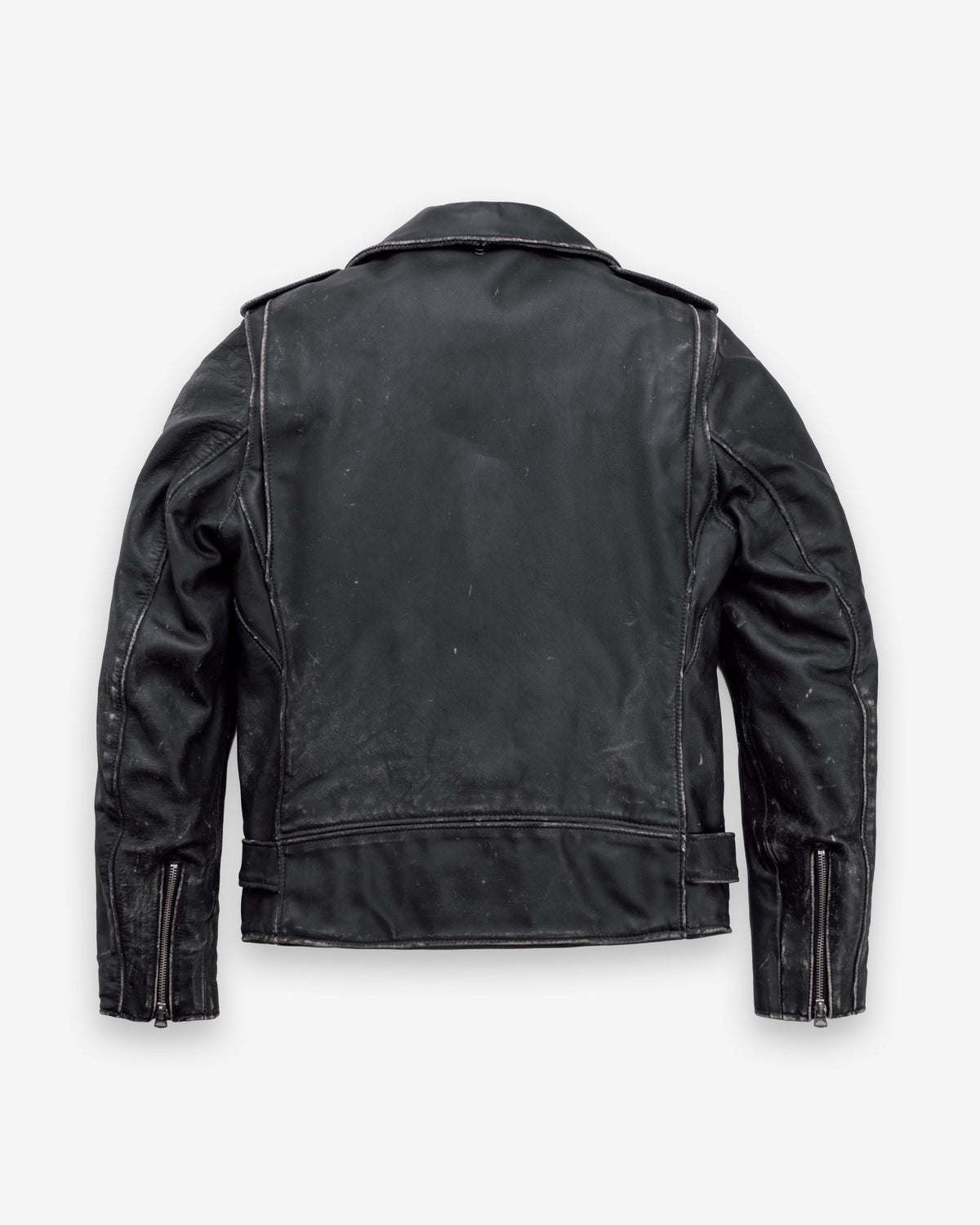 PER70 Perfecto® Brand Vintaged Fitted Perfecto® Motorcycle Jacket