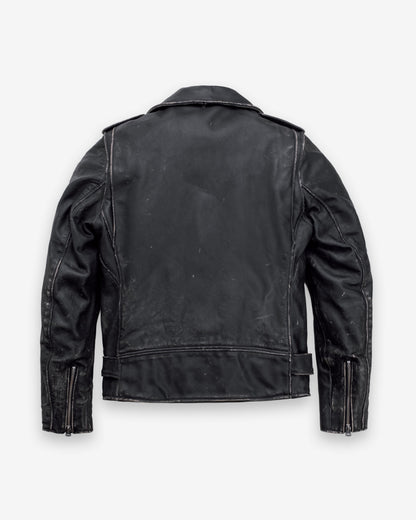 PER70 Perfecto® Brand Vintaged Fitted Perfecto® Motorcycle Jacket