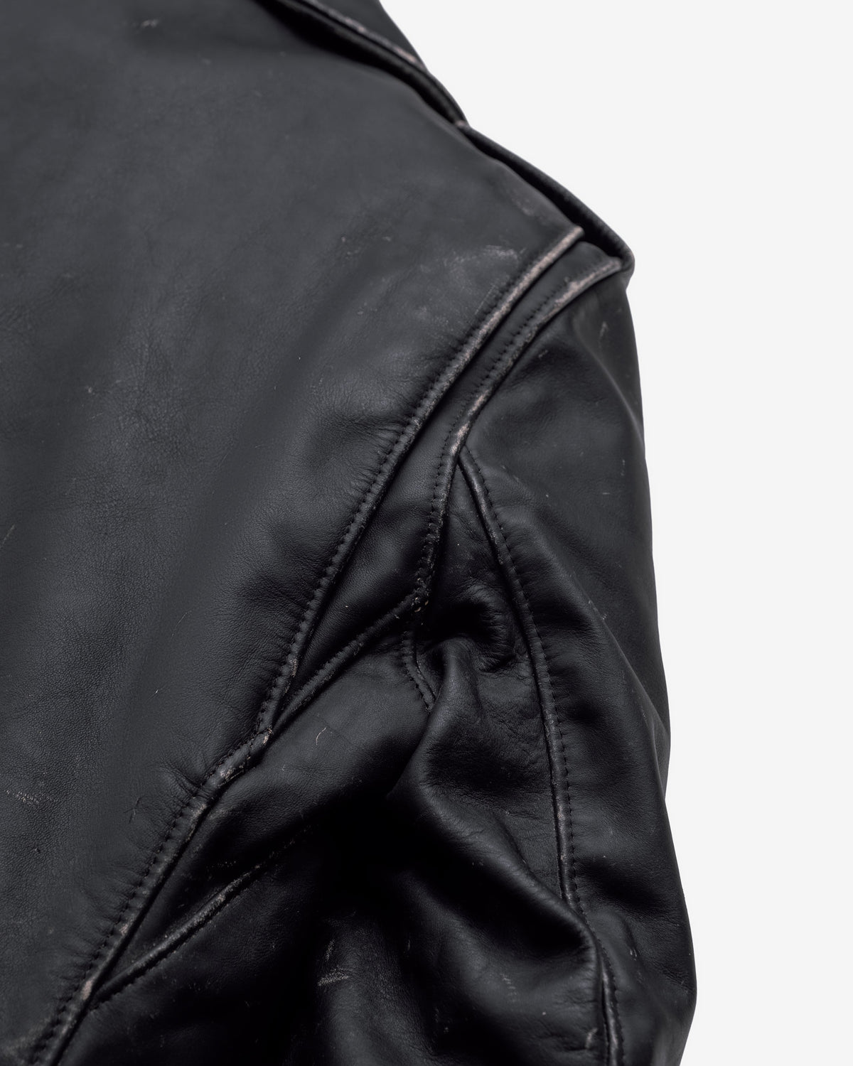 PER70 Perfecto® Brand Vintaged Fitted Perfecto® Motorcycle Jacket