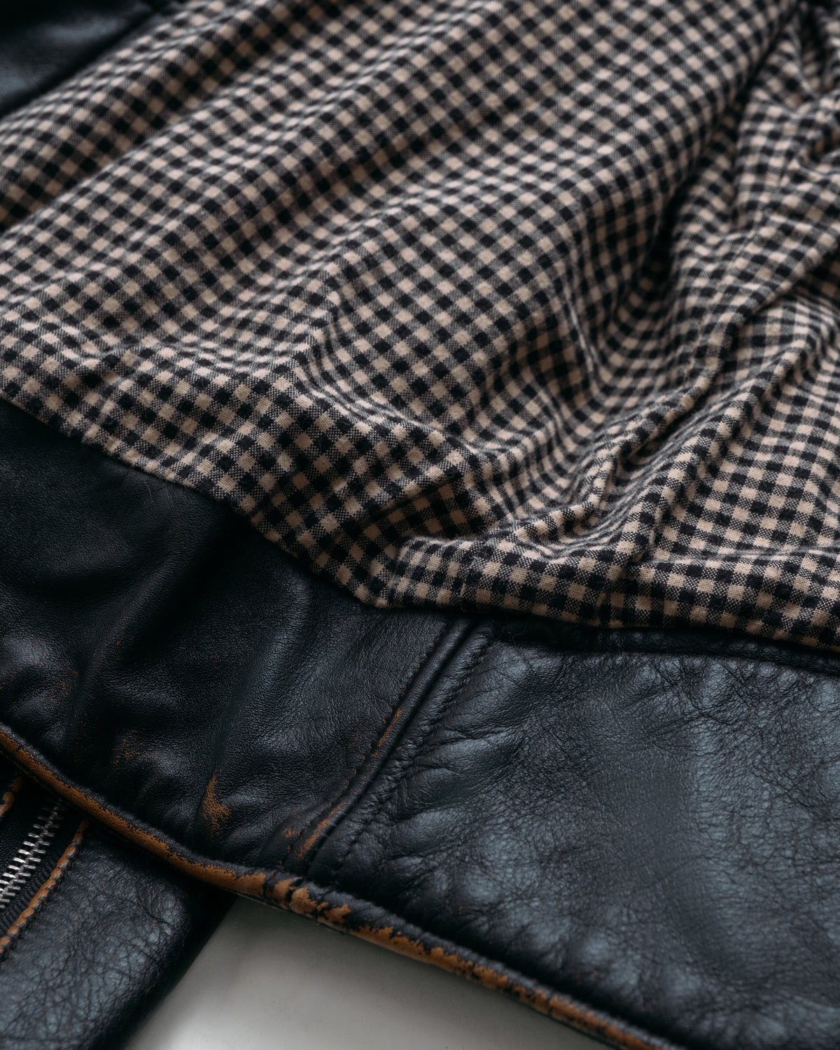 PER71W Perfecto® Brand Hand Vintaged Cowhide Perfecto® Motorcycle Jacket