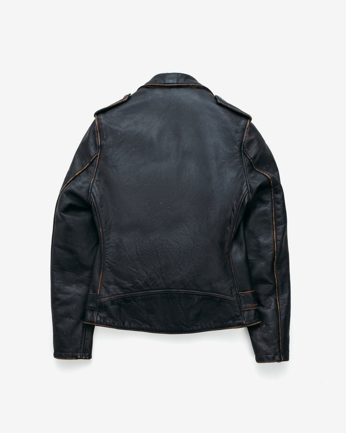 PER71W Perfecto® Brand Hand Vintaged Cowhide Perfecto® Motorcycle Jacket
