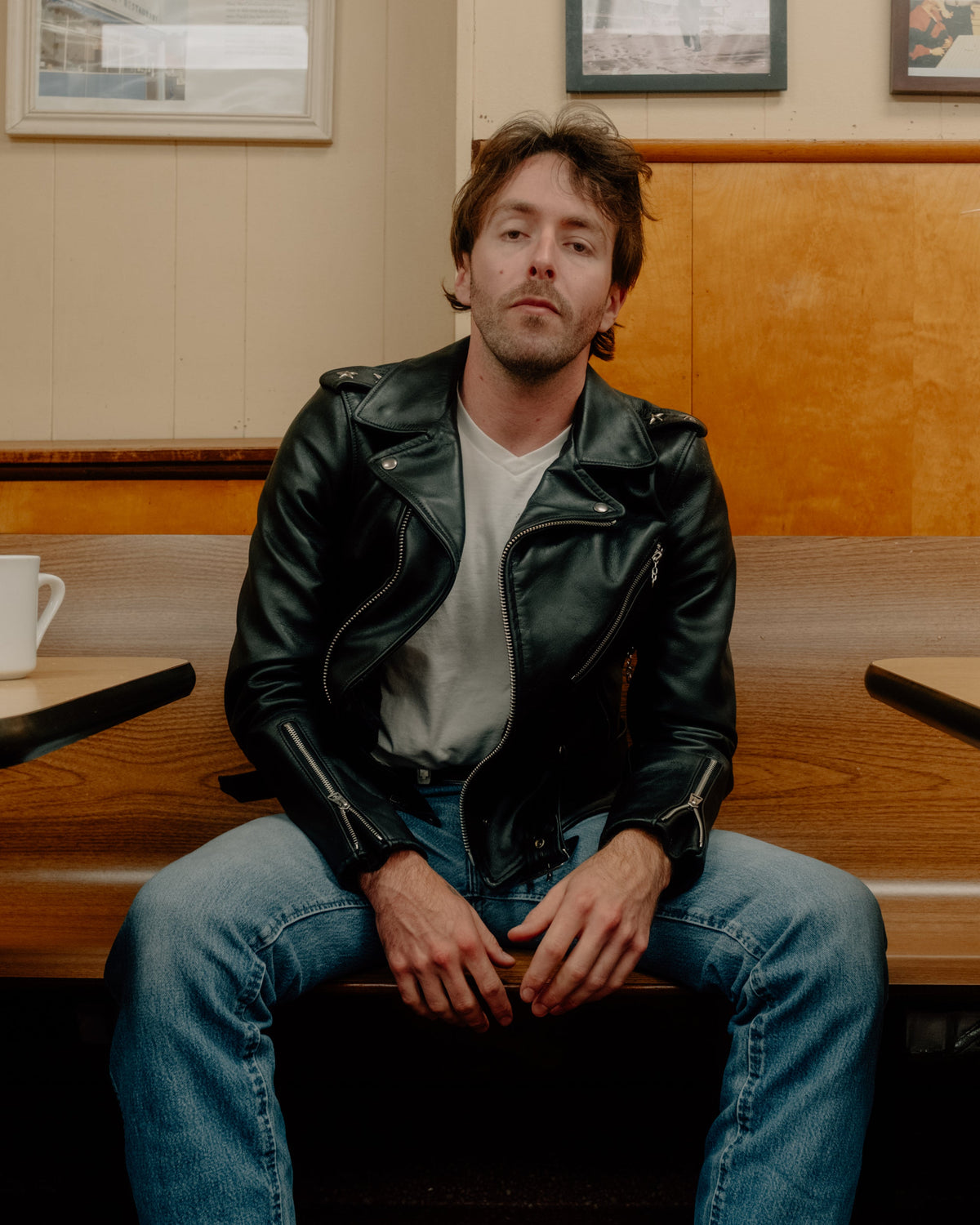 SP611 Schott N.Y.C. Born to Ride "Two Star" Perfecto® Motorcycle Jacket
