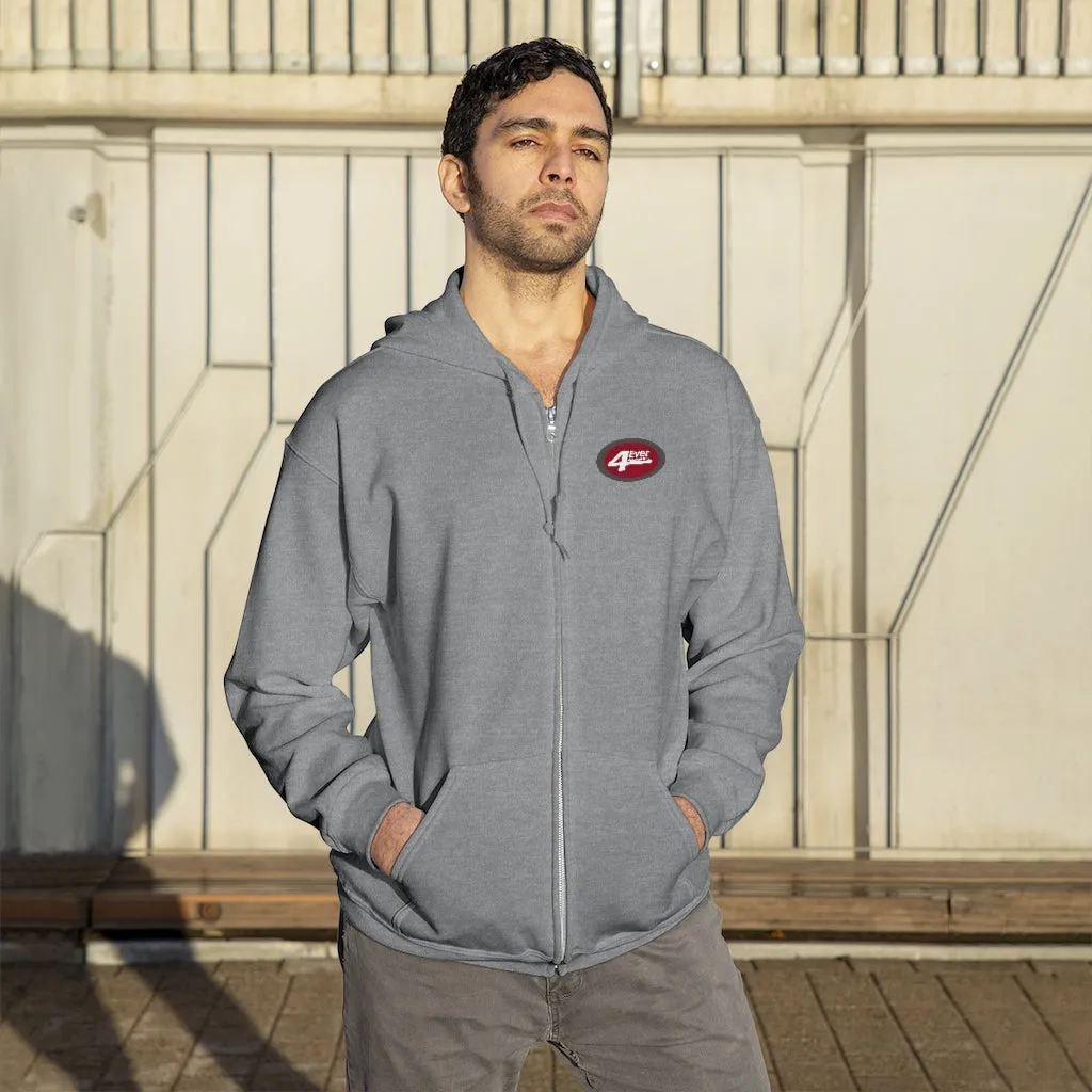 4EverAnniversaryTLC - Unisex Embroidered Zip Up Hoodie by Reefmonkey @4everanniversarytlc