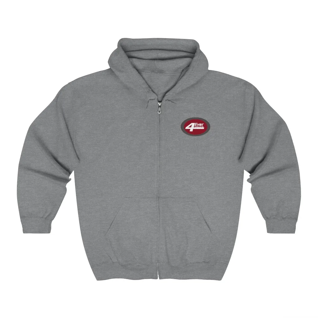 4EverAnniversaryTLC - Unisex Embroidered Zip Up Hoodie by Reefmonkey @4everanniversarytlc
