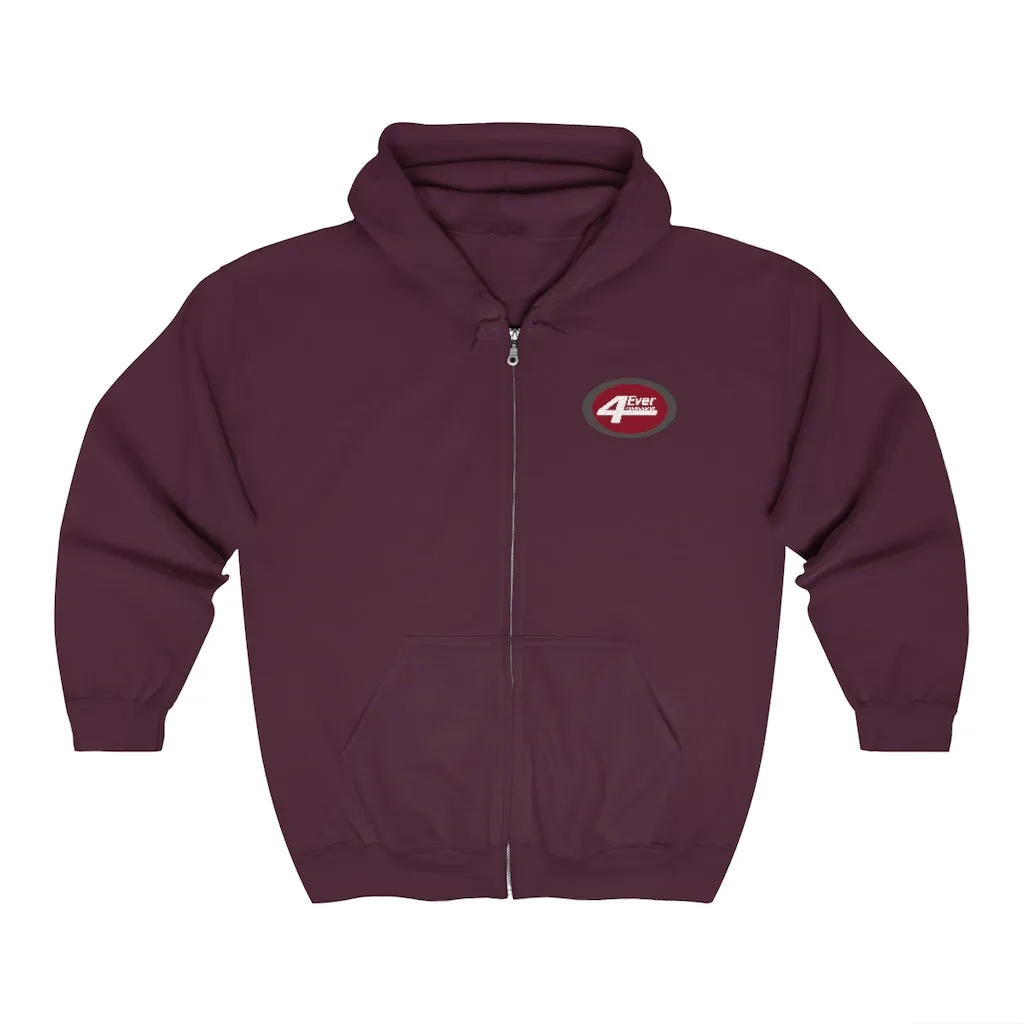4EverAnniversaryTLC - Unisex Embroidered Zip Up Hoodie by Reefmonkey @4everanniversarytlc