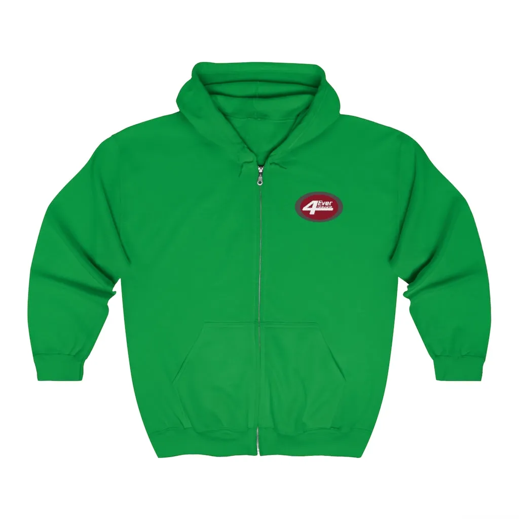 4EverAnniversaryTLC - Unisex Embroidered Zip Up Hoodie by Reefmonkey @4everanniversarytlc
