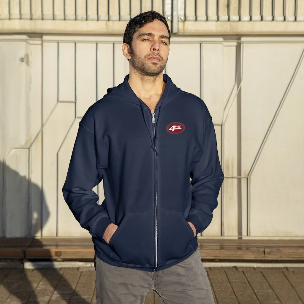 4EverAnniversaryTLC - Unisex Embroidered Zip Up Hoodie by Reefmonkey @4everanniversarytlc
