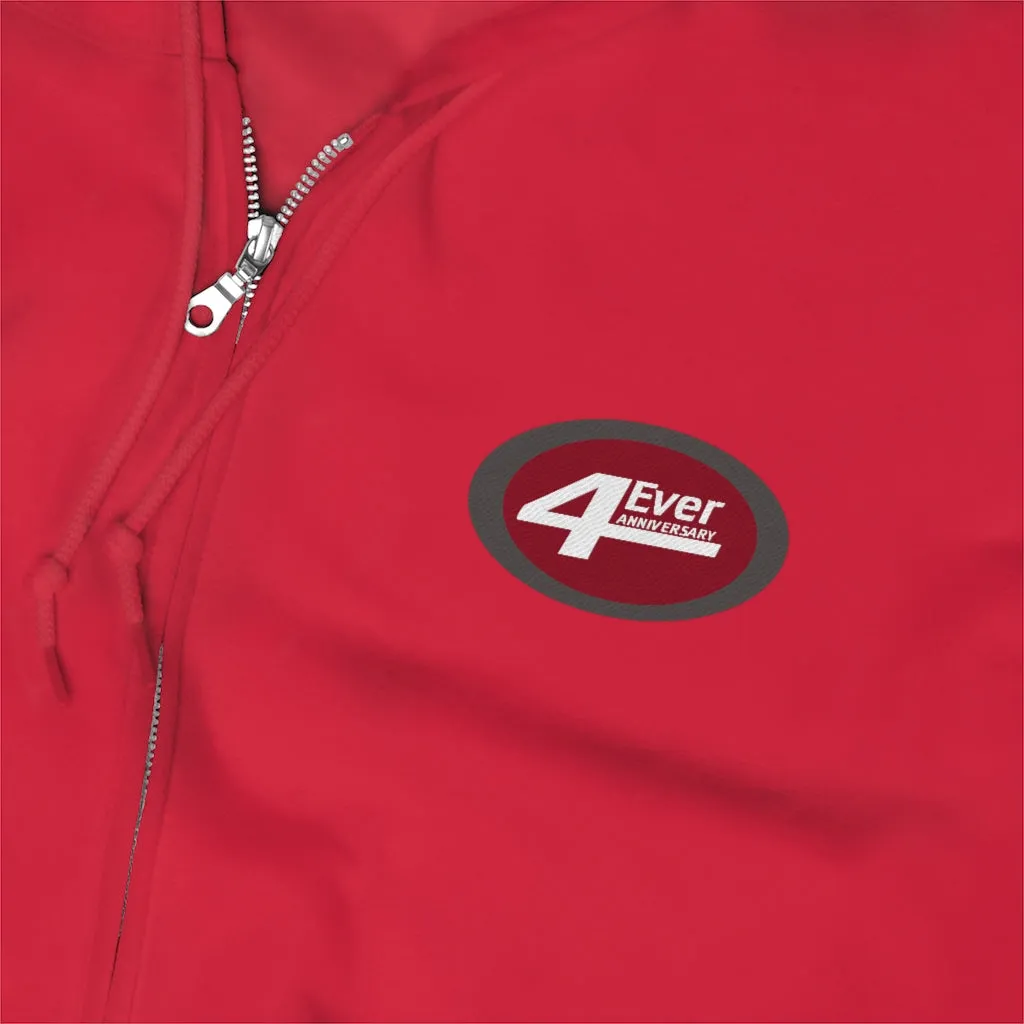 4EverAnniversaryTLC - Unisex Embroidered Zip Up Hoodie by Reefmonkey @4everanniversarytlc