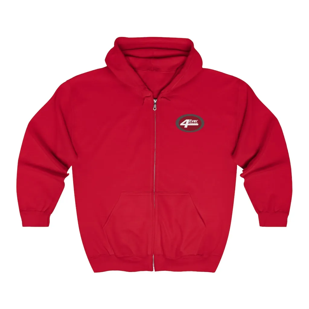 4EverAnniversaryTLC - Unisex Embroidered Zip Up Hoodie by Reefmonkey @4everanniversarytlc
