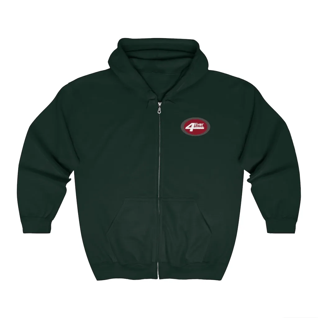 4EverAnniversaryTLC - Unisex Embroidered Zip Up Hoodie by Reefmonkey @4everanniversarytlc