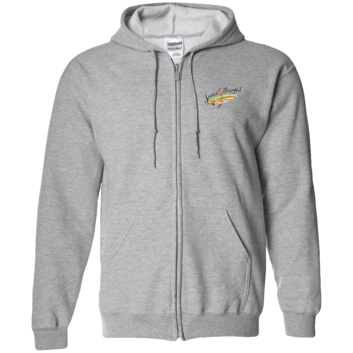 AO's Heart - Men/Women Unisex Full Zip Hoodies