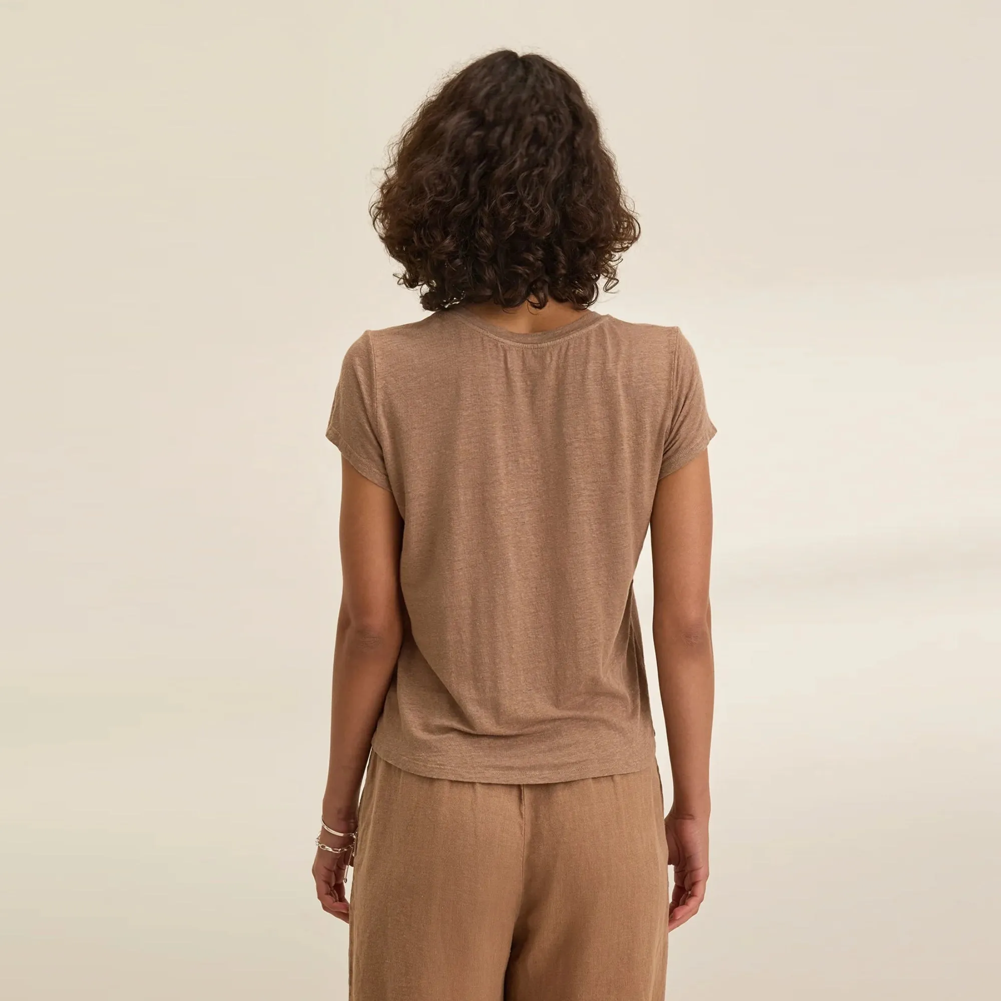 Casey Linen Knit Top